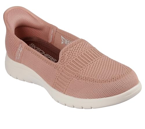 Skechers Women's On-The-Go Flex - Camellia Hands Free Slip-Ins, Caramel, 9.5 B…