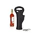 BUILT NY Neoprene Wine/Water Bottle Tote with Corkscrew, Black