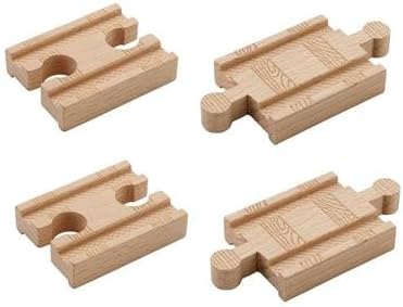 Authentic Thomas Wooden Railway - 2" Straight Adapter Track (2FF &amp; 2MM) Loose - Brand New