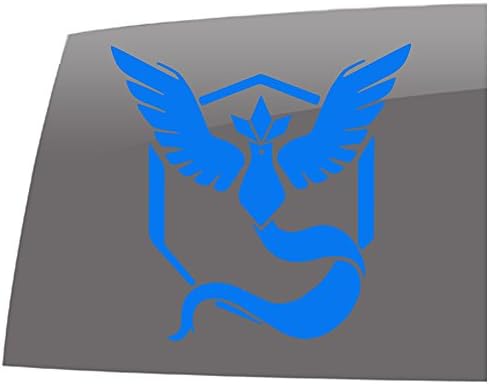 Pokemon Go Inspired- Team Mystic - Games- 5 year outdoor vinyl - Sticker - Decal - 5 Year - Outdoor Vinyl Sticker - Decal