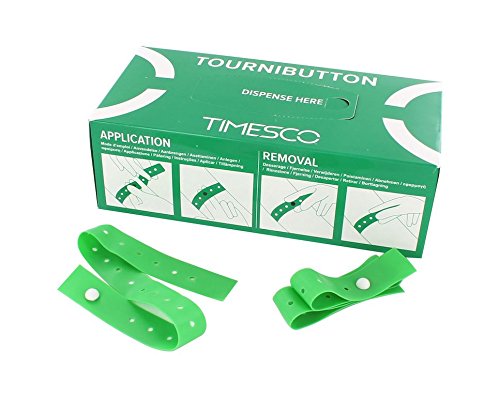 Single Use Tourniquets, TourniButton (Dispenser Box of 100)