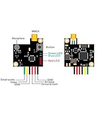 AKK Oscar's Mochila VTX 0,01mW 25mW 200mW con configuración OSD Soporte de audio inteligente para FPV Drone