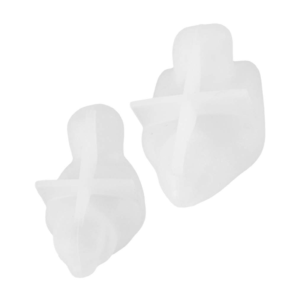 EXCEART 2pcs 3D Table Birds Epoxy Crystal Mold Simulation Bird Resin Casting Mould Adorable Bird Silicone Molds Home Office Store Desktop Decoration DIY Craft Supplies