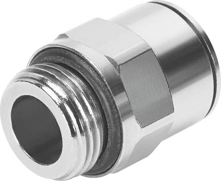 Festo 558660 Model NPQM-DK-M7-Q6-P10 Push-In Fitting (Pack of 10)