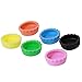 6pcs Home Reusable Silicone Wine Beer Keep Fresh Bottle Cap Sealer Cover Stopper