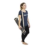 YOGABODY Naturals Super Yoga Strap & Mat Carrier, 2-in-1 100% Natural & Durable Cotton, Use To Carry Your Mat & To Practice Yoga