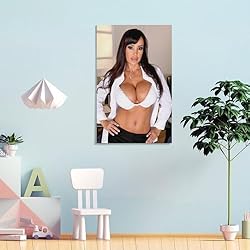 Porn Star Poster Lisa Ann Sexy Bikini Swimsuit Art