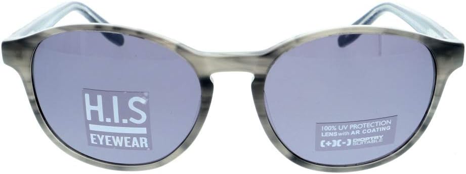 HIS HS393-007 Sunglasses, Grey Pattern