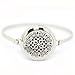 joymiao Essential Oil Diffuser Bracelet,Aromatherapy Jewelry Stainless Steel Locket Bracelets with 8 Color Pads,Girls Women Men Jewelry Gift Set