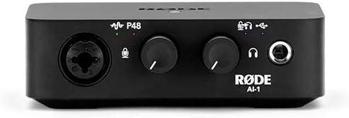 Rdiameter DE AI-1 Studio-grade Single-channel USB Audio Interface with Neutrik Combi-jack for Music Production Streaming and Podcasting - Image 5