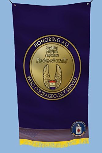 CIA Central Intelligence Agency Air America 1946-1976 Agency Garage Hangar Basement Flag 2x3 Feet