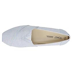 TOMS Womens Alpargata Canvas Slip On Flats Casual
