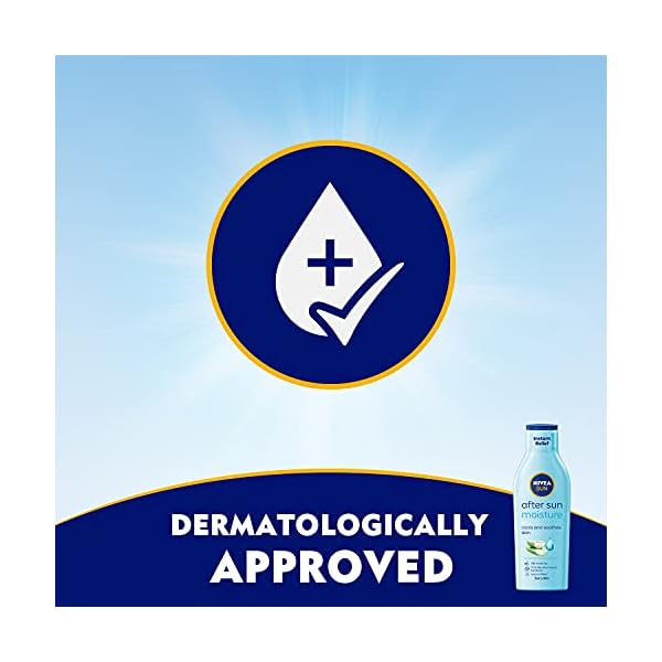 NIVEA-SUN-After-Sun-Moisturising-Soothing-Lotion-200-ml-Cooling-Moisturiser-with-Aloe-Vera-Naturally-Soothing-After-Sun-Care-with-24-Hour-Effectiveness NIVEA SUN After Sun Moisturising Soothing Lotion (200ml), Cooling NIVEA After Sun, Naturally Soothing After Sun Cream…