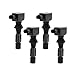 uxcell Set of 4 Ignition Coil for 2006-2013 Mazda 3 6 MX-5 Miata I4 2.0L 2.3L 2.5L UF540 DC 12V