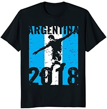 Argentina T-shirt Argentinian Flag Soccer 2018 Shirt
