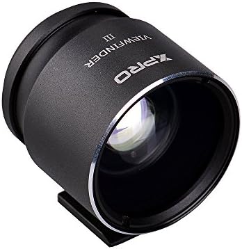 XPRO Optical Viewfinder 28/35/45 Black Camera Eyepiece for Canon Nikon Pentax Sony Olympus Fujifim Samsung Sigma Minoltaz DSLR Camera