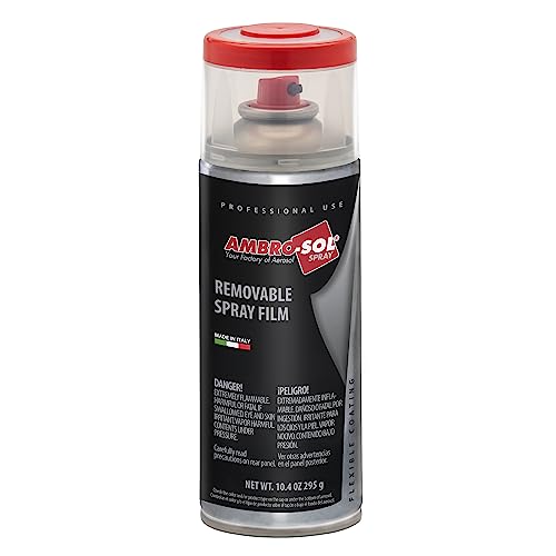 Ambro-Sol V406RO Removable Spray Paint Film, Red