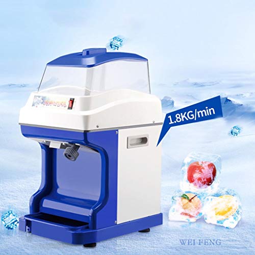 Eiscrusher-Maschine Ice Shaver Schneekegel-Hersteller-Tischplatte Vollautomatisch Einstellbarer GroßEr Eiscrusher FüR… – Bild 8