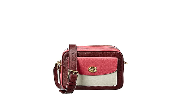 coach cassie camera bolsa in signature canvas