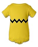 Tee Tee Monster Baby Boys'Charlie Brown Inspired Onesie