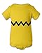 Tee Tee Monster Baby Boys'Charlie Brown Inspired Onesie