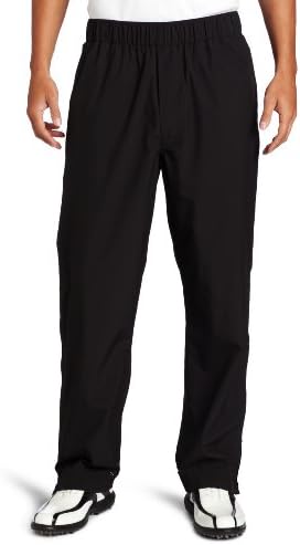 Zero RestrictionMen's Packable Pant Packable Rain Pant, Black, Small
