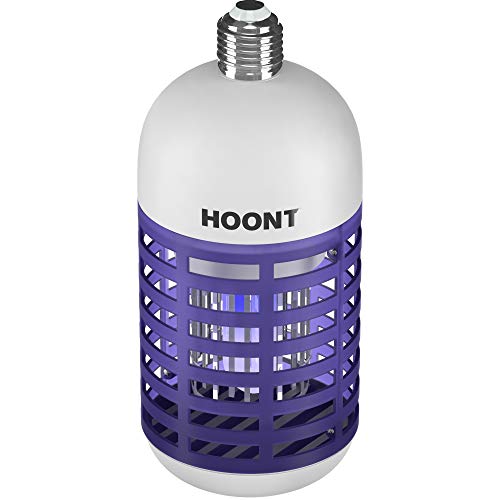 Hoont Bug Zapper Light Bulb Traps Mosquitoes Flies Indoor Outdoor Fits 110V E26 E27 Socket Hoont Bug Zapper Light Bulb Traps Mosquitoes Flies Indoor Outdoor Fits 110V E26 E27 Socket