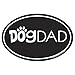 Imagine This Oval Magnet, Dog Dad