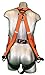 Malta Dynamics Warthog Safety Harness Fall Protection, Universal Full Body Harness with Side D-Rings & Tongue Buckle Legs, Roofing Harness for Safety and Protection - OSHA/ANSI Compliant, (LG-XL)