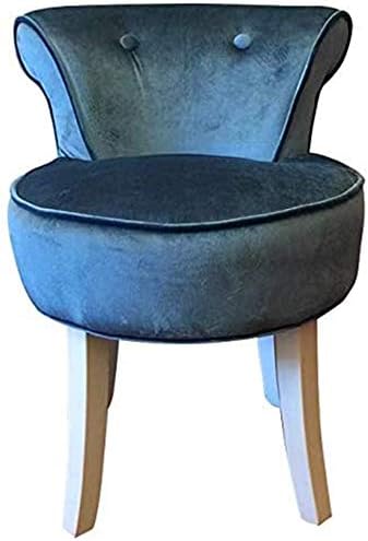 Tapizados tocador taburete tocador con silla de respaldo Cojín de