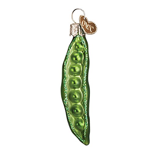 Old World Christmas Ornaments: Peapod Glass Blown Ornaments for Christmas Tree