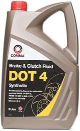 Comma BF45L Dot 4 Synthetic Brake Fluid 5000ml Volume view 2