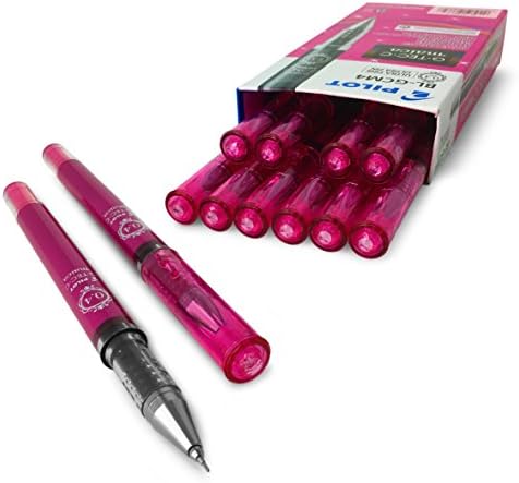 Pilot Maica - G-TEC-C Ultra Fine 0.4mm Rollerball Pen - Pink Ink - Box of 12