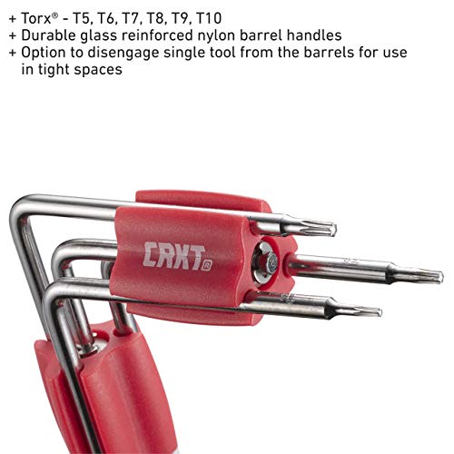CRKT Twist & Fix Knife Repair Multitool Three Pin Multi Tool, 6 Tools