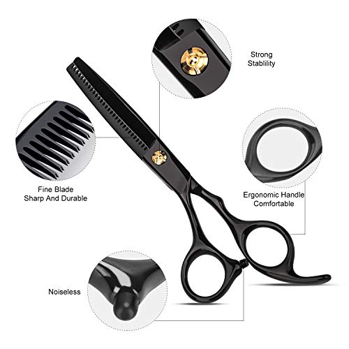 Barber Shears Home Hair Cutting Scissors Kit Professional Stainless