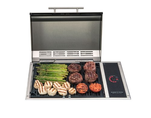 Kenyon B70050 Frontier All Seasons Built-In Stainless Steel Electric Grill, 120V