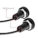 YITAMOTOR 12V 20 X 5730 9W 18mm Eagle Eye LED Car Motor DRL Backup Red Lights Bulbs