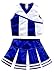 Total 2550 Little Girls' Kids Children Dress Cheerleader Costume Uniform Cheerleading Outfit Halloween