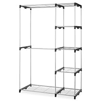 Classic Home Improvement Products Double Rod Closet Silver