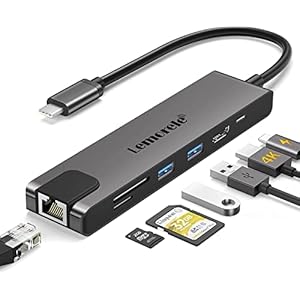 USB C ハブ 7-in-1 Usb c hub Lemorele USB Type C ハブ