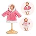 Corolle - Enchanted Winter Reversible Coat - Baby Doll Clothing Accessory for 12