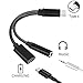 Nylon Braided 2 in 1 USB C Type C to 3.5mm Headphone Audio Aux Jack & Charge Adapter Cable Converter for Motorola Moto Z, Letv Le Pro 3 and Other Mobile Phone That Without 3.5mm Audio Jack