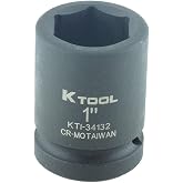 K Tool International 1" SOC IMP 3/4" DR STANDARD 6 PT