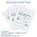 Acne Pimple Patch, Beauty Care Hydrocolloid Acne Spots Stickers Dot Absorbing Cover (3 Sheet 60 Patches)