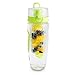 FreshTek Leak Proof Fruit Infuser Water Bottle, Large 32 Oz