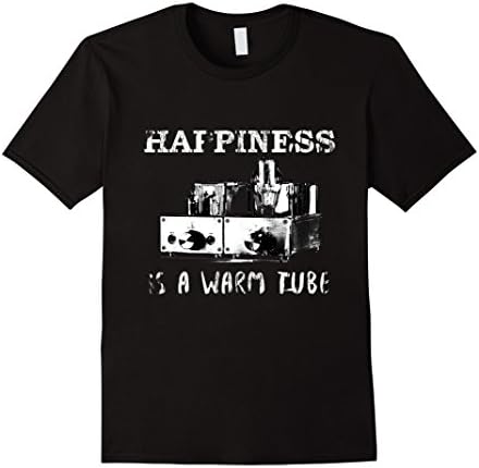 Men's Vacuum Tube Audiophile Headphones Amp Hi-Fi  T-shirt XL Black