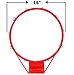 Liberty Imports Indoor and Outdoor XL Big Basketball Hoop Set - 27 inches x 18 inches Backboard + 15 inches Rim