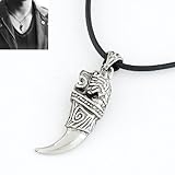 Pretty Show Black Cord Rope Choker Metal Pendant Necklace