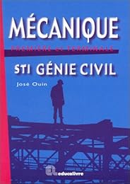 Mécanique, première et terminale STI génie civil