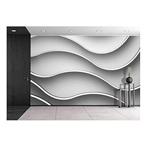 3D Abstract Pattern Wallpaper Geometric Background - Removable Wall Mural | Self-Adhesive Large Wallpaper - 66x96 inches